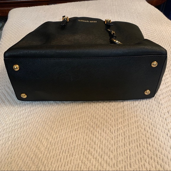 Black Michael Kors Handbag Purse Medium - Picture 9 of 14